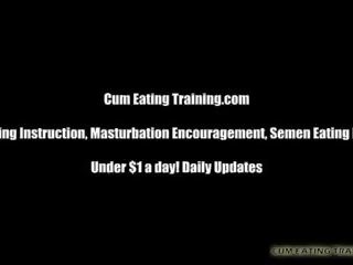 We Want to set up You Eat Your Own Cum CEI, adult video bd