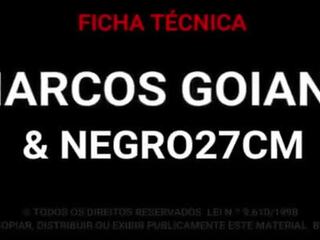 Marcos goiano - groot zwart prik 27 cm neuken mij zonder condoom en creampie