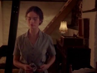 Lily James the Exception go ahead Matte dirty film Scene HD: adult clip 3e